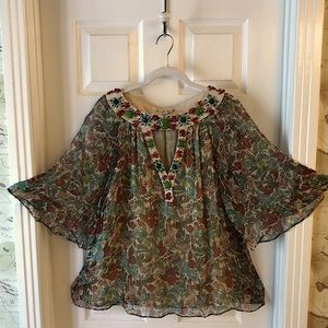Nanette Lepore Beaded Blouse!
